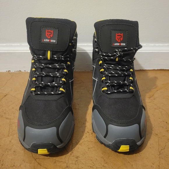 LARNMERN Steel Toe Boots,Mens Work Safety Outdoor Protection Footwear Industrial - Picture 7 of 14